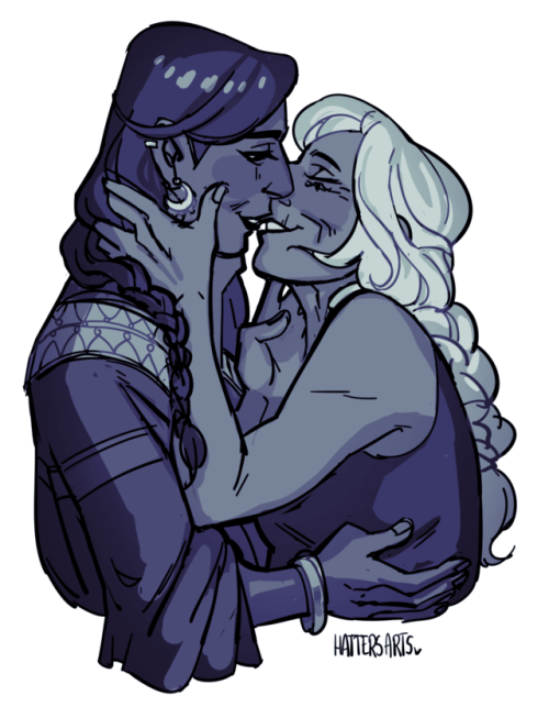 ana/satya commission for @zoomalark !!! Thank you so much this was a whole lot of fun ;;