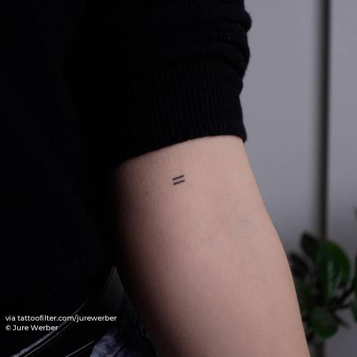 101 Best Equals Sign Tattoo Ideas That Will Blow Your Mind  Outsons