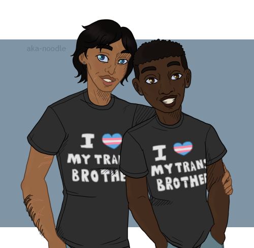 Trans Dick Grayson Week Day 3: Big BrotherWhen your new brother is also trans! ️‍⚧️