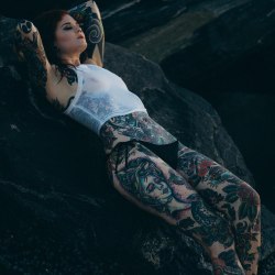 thatattoozone:    Luna Marie  