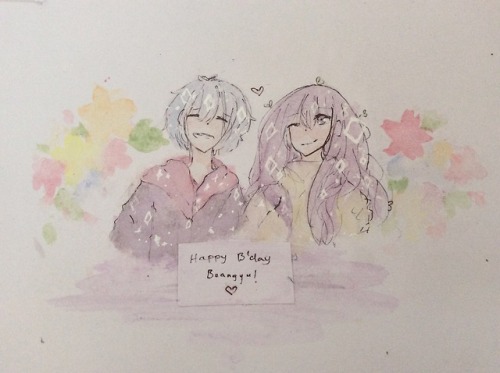 nesushii: Happy birthday @beangyu! You’re amazing and I love you and everyone should love you. Sorry