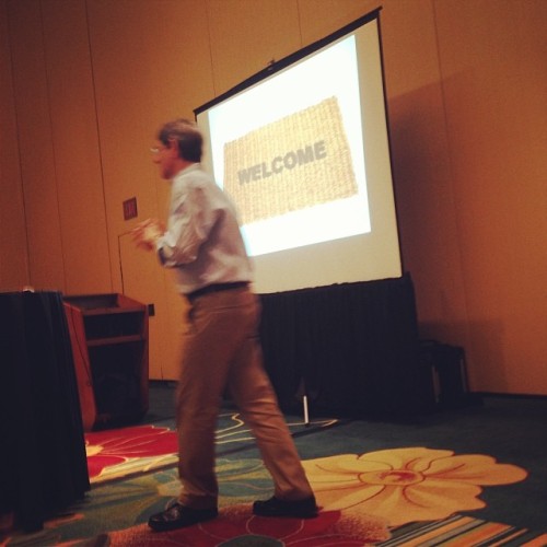 Michael Brandwein. My hero. #acanat14 (at Orange County Convention Center)