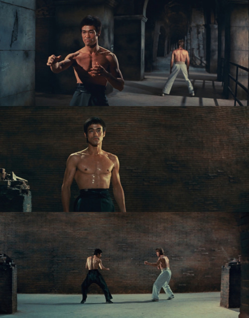 Way of the Dragon (1972)dir. Bruce Lee / dop. Tadashi Nishimoto aka Ho Lan Shanii/ii