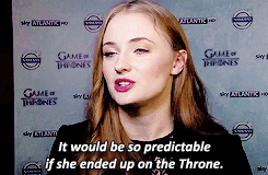 aryastraks:  Who should be sat on the Iron Throne at the end of it? 