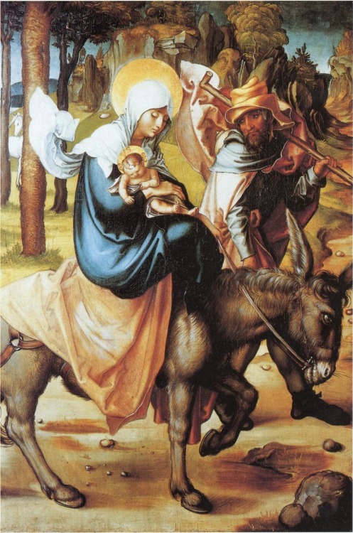 Albrecht Dürer - The Flight to Egypt (1497)