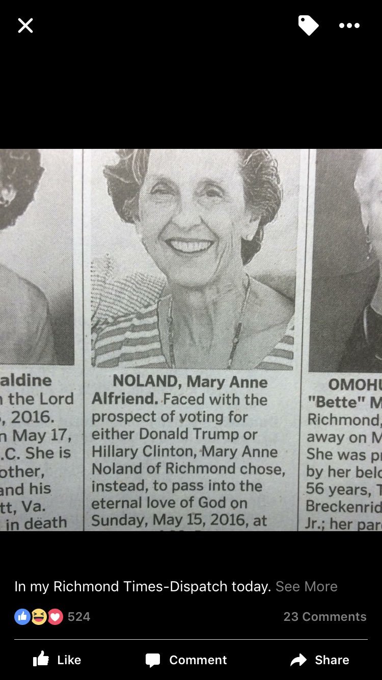 setheverman:  Mary Anne with the biggest disrespect ever delivered from beyond the