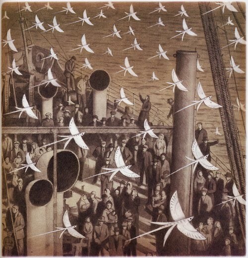 meowtardis:  azertip:  Shaun Tan  This book is amazing and beautiful and heart wrenching