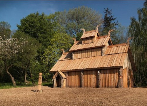 Valheim Hof, a temple dedicated to Odin, Denmark