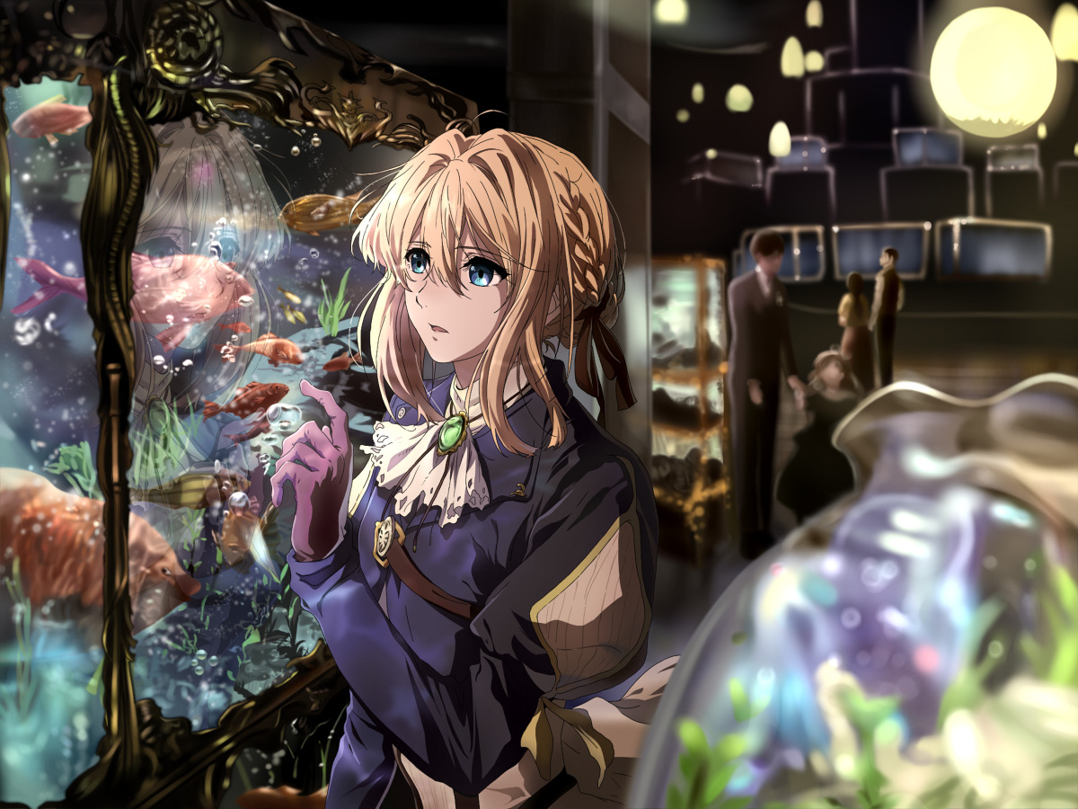 Violet Evergarden Fan art Anime Character, Anime, cg Artwork