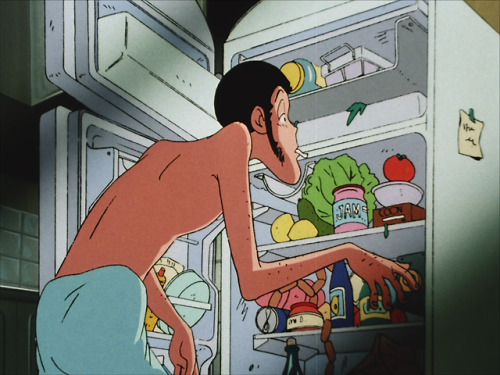 animenostalgia:Pink Jacket-era Lupin giving off quarantine vibes