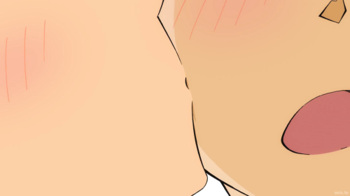 Love is Real — Anime Cheek Kisses (Wide & Extreme Close Up Shot)