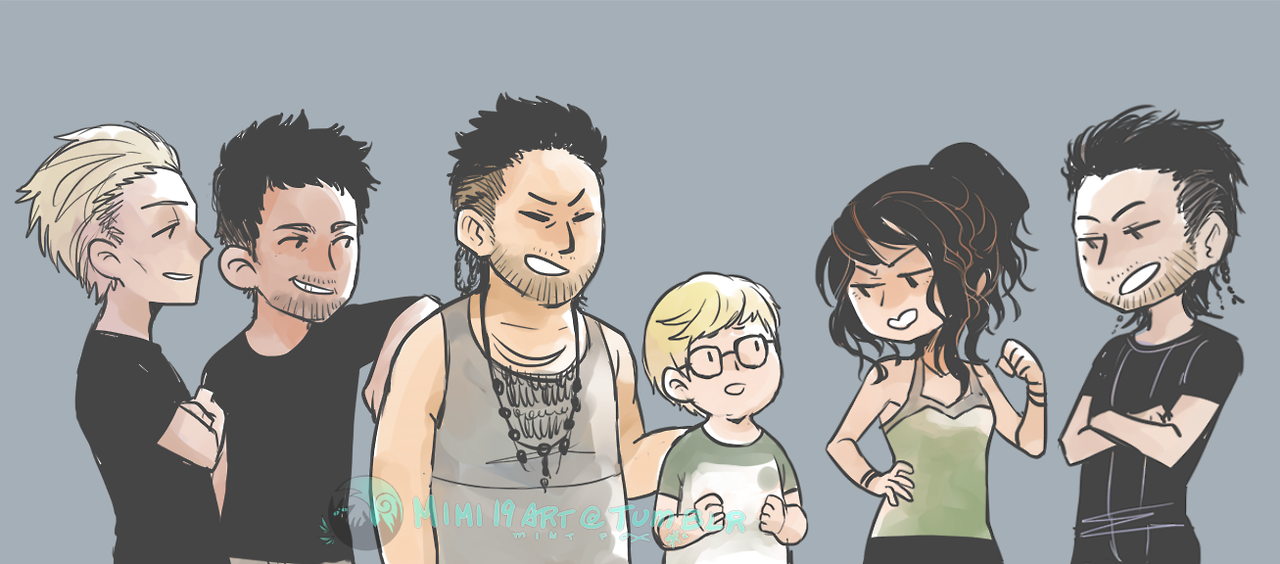mimi19art:  i believe i got motivated by the recent official doodle for ffxv comerades