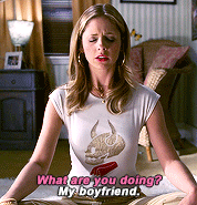 buffysummers:Sorry, but I’m an old-fashioned gal. I was raised to believe that men dig up the corpse