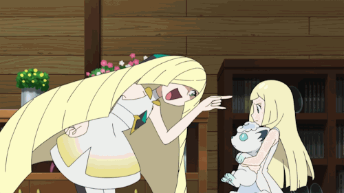 speedyssketchbook: futureisfailed: アニポケスレ今日はほ - 二次元裏＠ふたば Is it safe to assume anime Lusamine is a more fun/silly mom over game Lusamine?  @slbtumblng look at mama2 X3