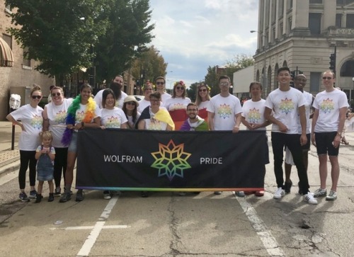 Thanks to colleagues, friends, and allies who participated in our local Pride Fest ️‍