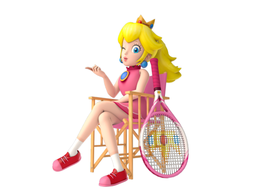memoryman3:  Nice Peach, Daisy and Rosalina renders from Sonic Factory, ripped from Mario Tennis Ultra Smash. I noticed Ultra Smash had some REALLY high quality models, probably some of the best looking ones in a Wii U game to date.   <3 <3 <3
