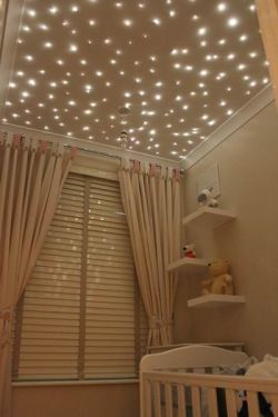 kawaiidecor: Projecting stars onto your ceiling