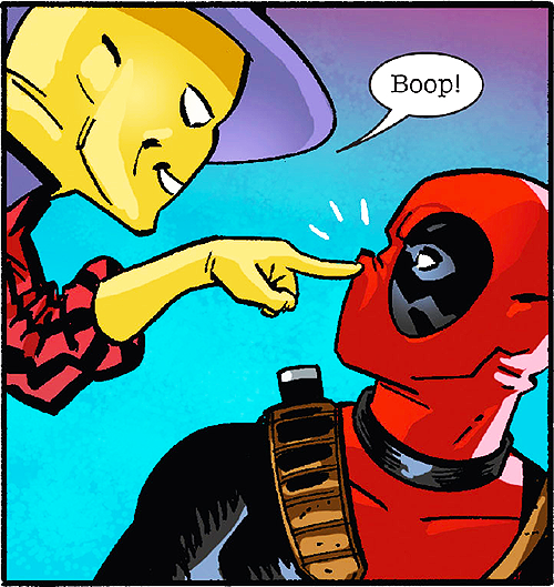 worthythor:  deadpool annual #1 