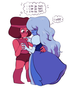 cqsart:   ruby and sapphire’s first dance