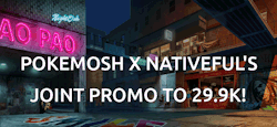 pokemosh:  Maddie and I decided to do a promo together bc with heck not. RULES:must be following both of us: pokemosh and nativeful (we will be checking)no likes, reblogs only (you can like it just to bookmark) must get at least 150 notes categories