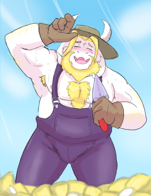 baddogstash:An Asgore quickie for tonight~!