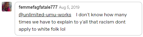 Apparently This Is A Hot Take Or Something To Not Want To Be Treated Lesser, But I'm Sorry But If You