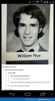nitetom:  William Nye the science guy 