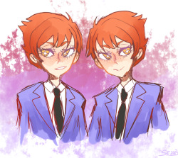 ladybolin:  still rewatching ouran /falls in love with the twins all over again/ 