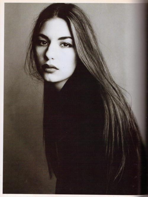 workhardforthis:Sofia Coppola by Steven Meisel Vogue Italia 1992