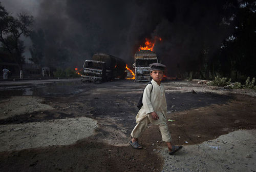 notherebyaccident:  Photos of kids going to school in various parts of the world.