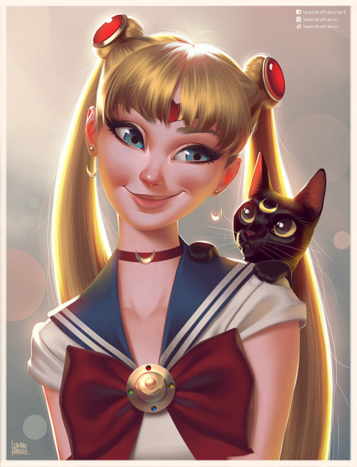 And finally Sailor Moon (and Luna) :)
