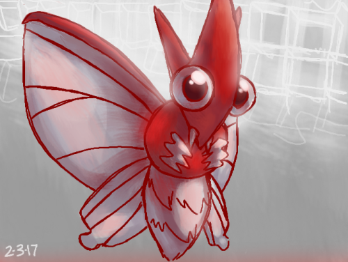 MORE VENOMOTH And I Still Have *lots* Of Veno Art To Post.