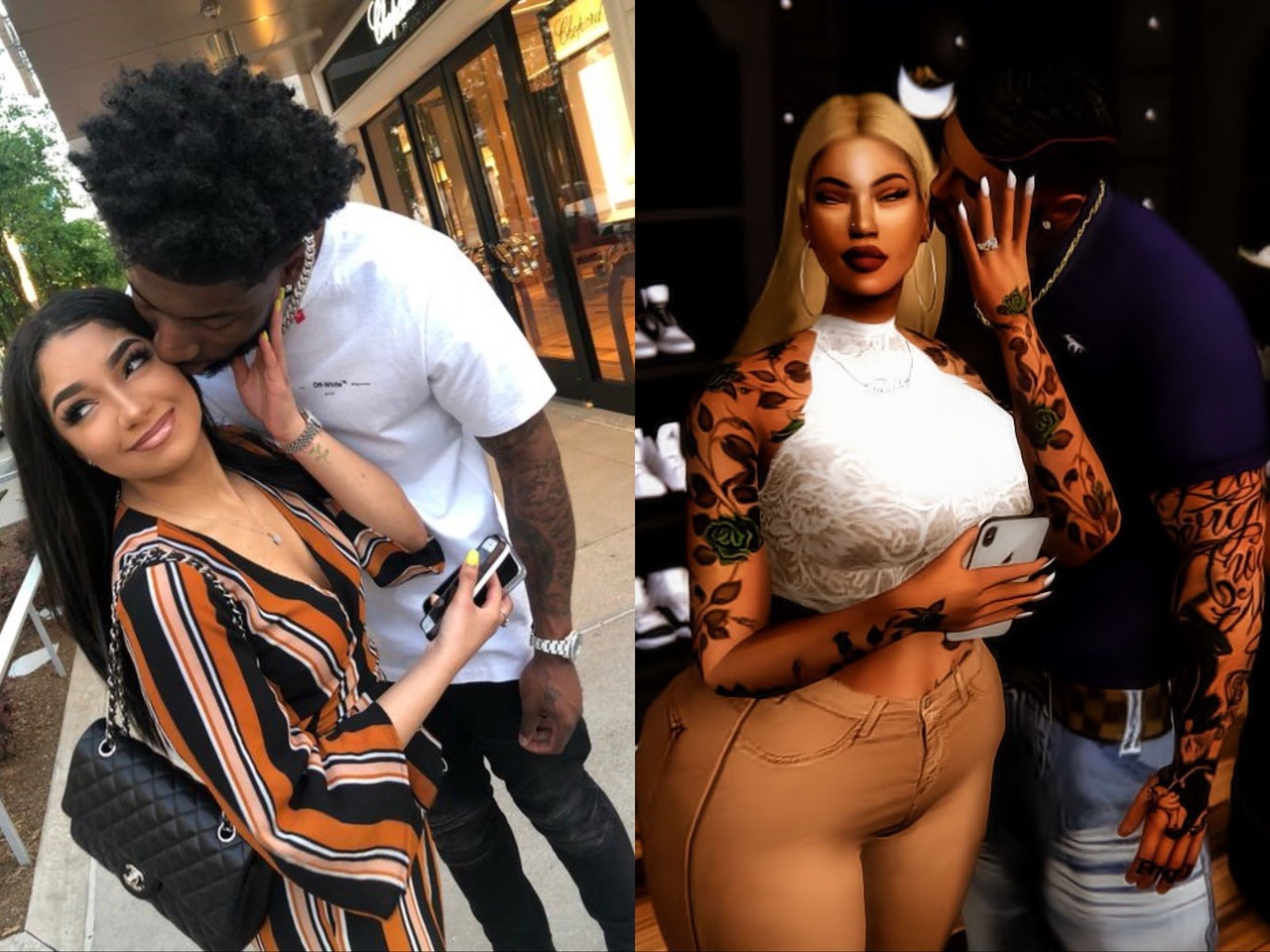 afrosimtricsimmer: Random Couple Posepack Here I am with my first posepack! It may