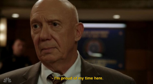 A brief and fitting farewell to Captain Cragen - there since the pilot of Law & Order…