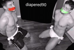 Diapered