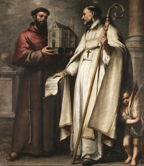 Bartolomé Esteban Murillo - Sts. Bonaventura and Leander of Seville (c. 1665).