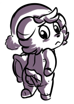 Draw Espurr in pajamas. lewd or not.