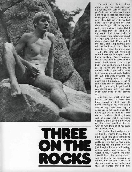 From 3 ON THE ROCKS magazine (1978)