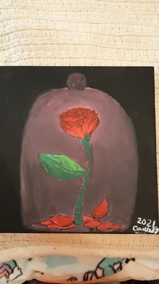 Old Painting Made For Mothers Day