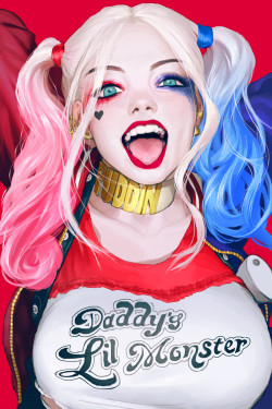 sweett666:  Harley Quinn Sexy New Look   Follow Me &amp; Like https://www.facebook.com/pages/Comics-n-Gore-And-All-That-Sexy-Shit/743292949070767