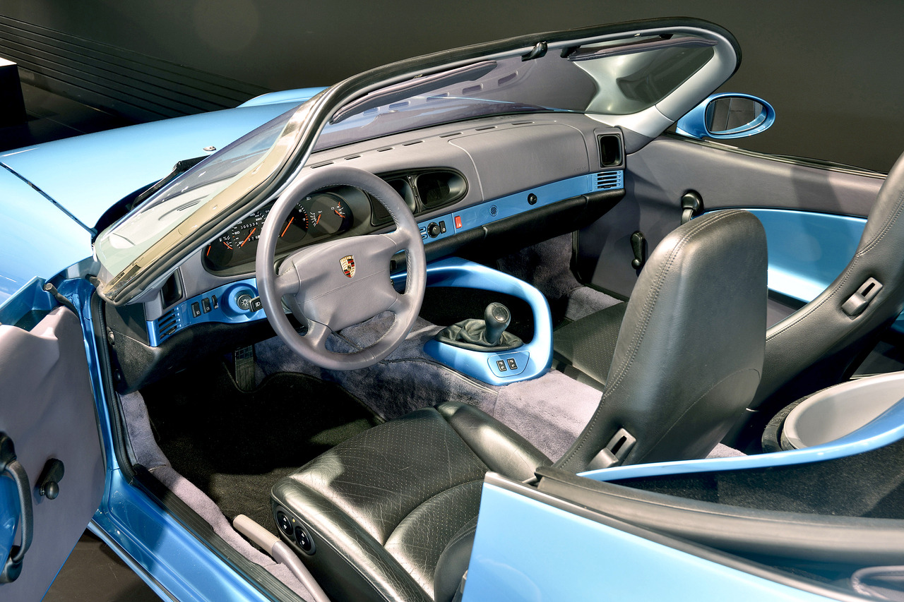 carsthatnevermadeitetc:  Porsche 968 Roadster, 1991. A prototype roadster version