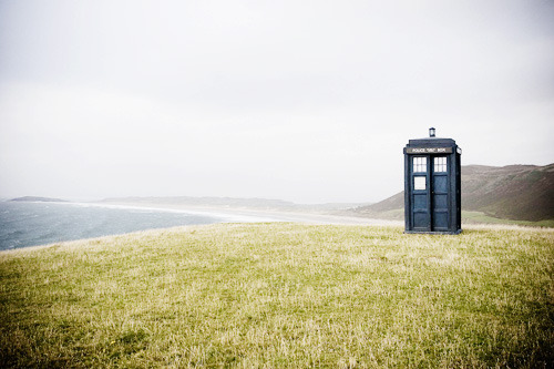 blurrymelancholy:  The TARDIS in New Earth 