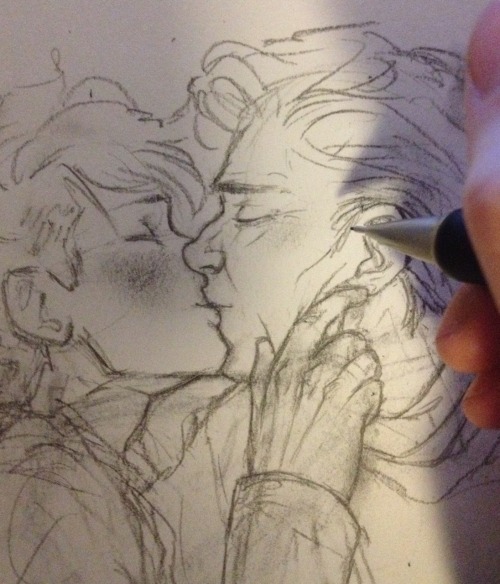 pretty sure this whole book is just gonna be matianders smooches