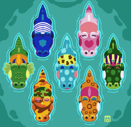 Animal Crossing Alligators Design Available on Redbubble