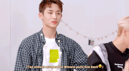 nctaezen:the way Winwin pulled Ten on his side   to cheer him up
