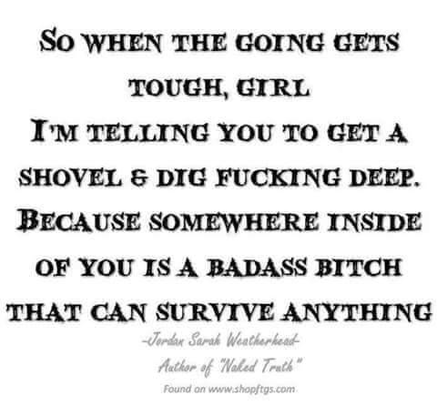 hersubmissiveside:  sexyhappychick this is how we roll!😉 This goes out to all you badass girls!