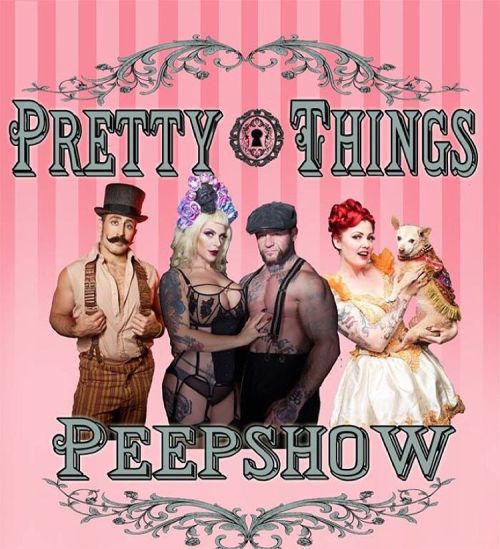 thetrunkspace:This Tuesday, Feb. 2nd the Trunk Space presents the Pretty Things Peepshow at the Phoe