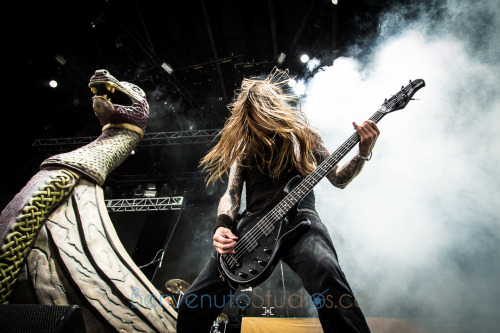 benvenutostudios:  Amon Amarth live at the 2013 Rockstar Energy Drink Mayhem Festival in Toronto. Photos by Dale Benvenuto © 2013