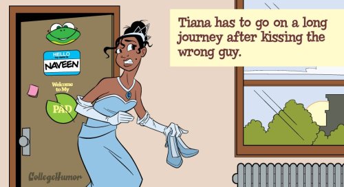 midnighttomfoolery:Disney Princesses as college students