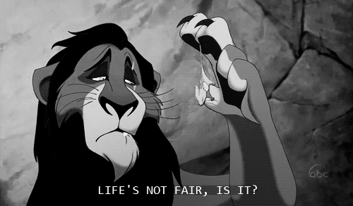 selbstschaden:  the world’s most important lesson - life isnt fair